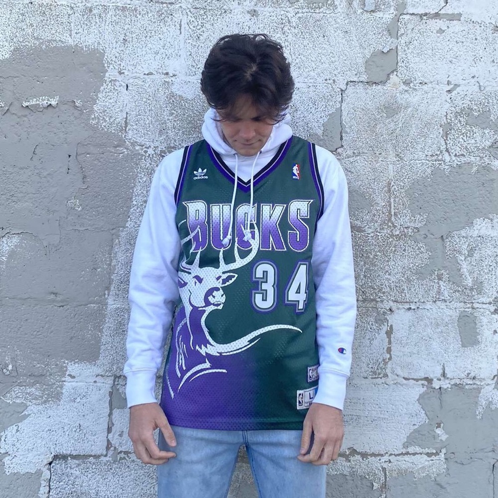 Milwaukee Bucks Ray Allen Jersey *Authentic* - Picture 1 of 4